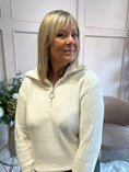 Load image into Gallery viewer, Zip Soft Jumper - Cream

