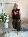 Load image into Gallery viewer, Lobster Tank Top - Brown/Pink - Wardrobe By Simone
