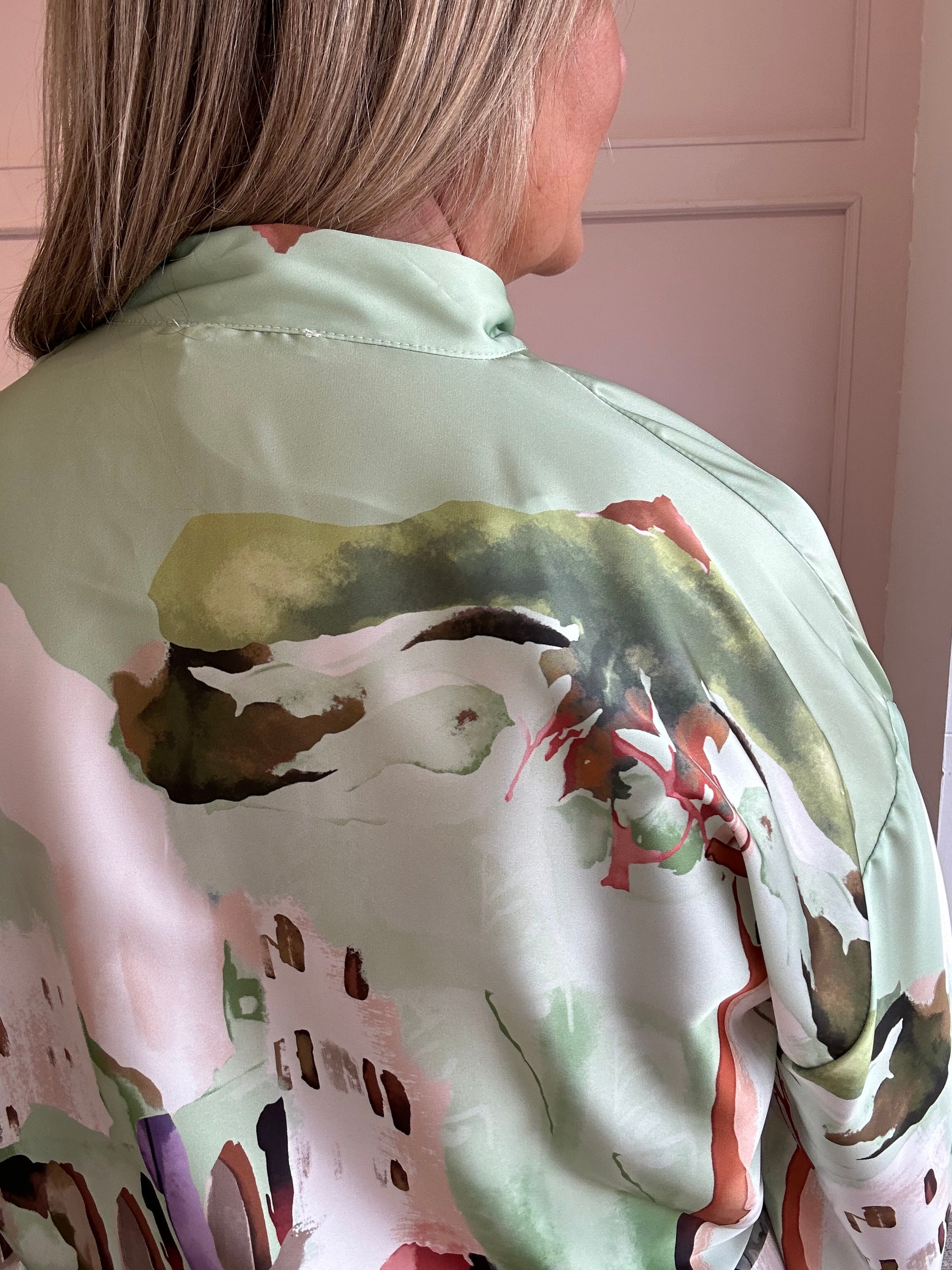 Santorini  Jacket - Green