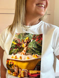 Load image into Gallery viewer, Giraffe & Duck T Shirt  - White
