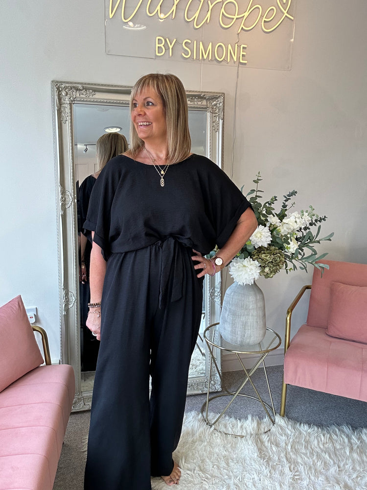 Stylish Jumpsuit - Black