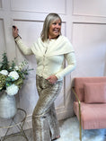 Load image into Gallery viewer, Cape Style Cardigan - Cream
