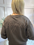 Load image into Gallery viewer, Bonjour Sweatshirt  - Brown
