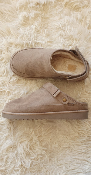 Ruby - Outdoor Slipper/Mule - Beige