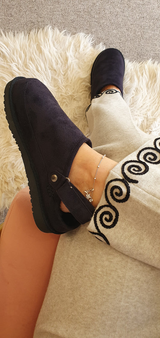 Ruby - Outdoor Slipper/Mule - Black