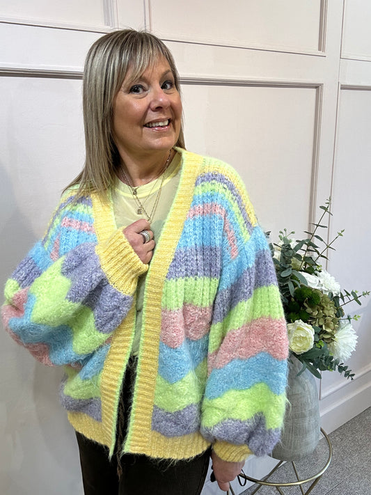 Cardigan - Rainbow