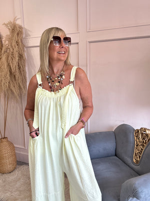 Fun dungarees - Yellow - Wardrobe By Simone