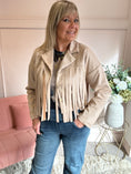 Load image into Gallery viewer, Fringe Tassel Jacket - Beige
