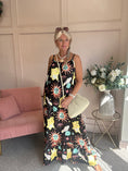 Load image into Gallery viewer, Escape To The seaside Sundress - Black/Mix - Wardrobe By Simone
