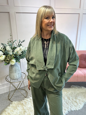 Corduroy Jacket - Green