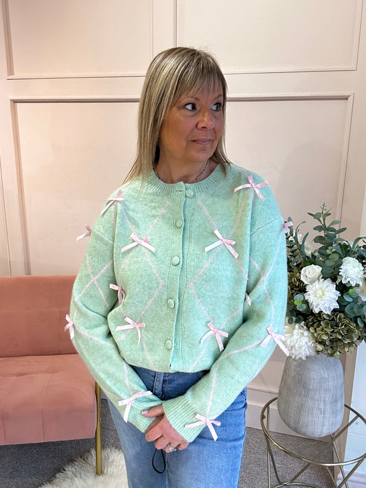 Cute Cardigan - Green