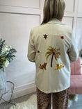 Load image into Gallery viewer, Jungle Vibe Oversized Jacket - Beige/Mix - Wardrobe By Simone
