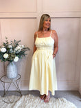 Load image into Gallery viewer, Midi Dress - Yellow
