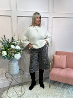 Chunky Knitted Jumper - Cream