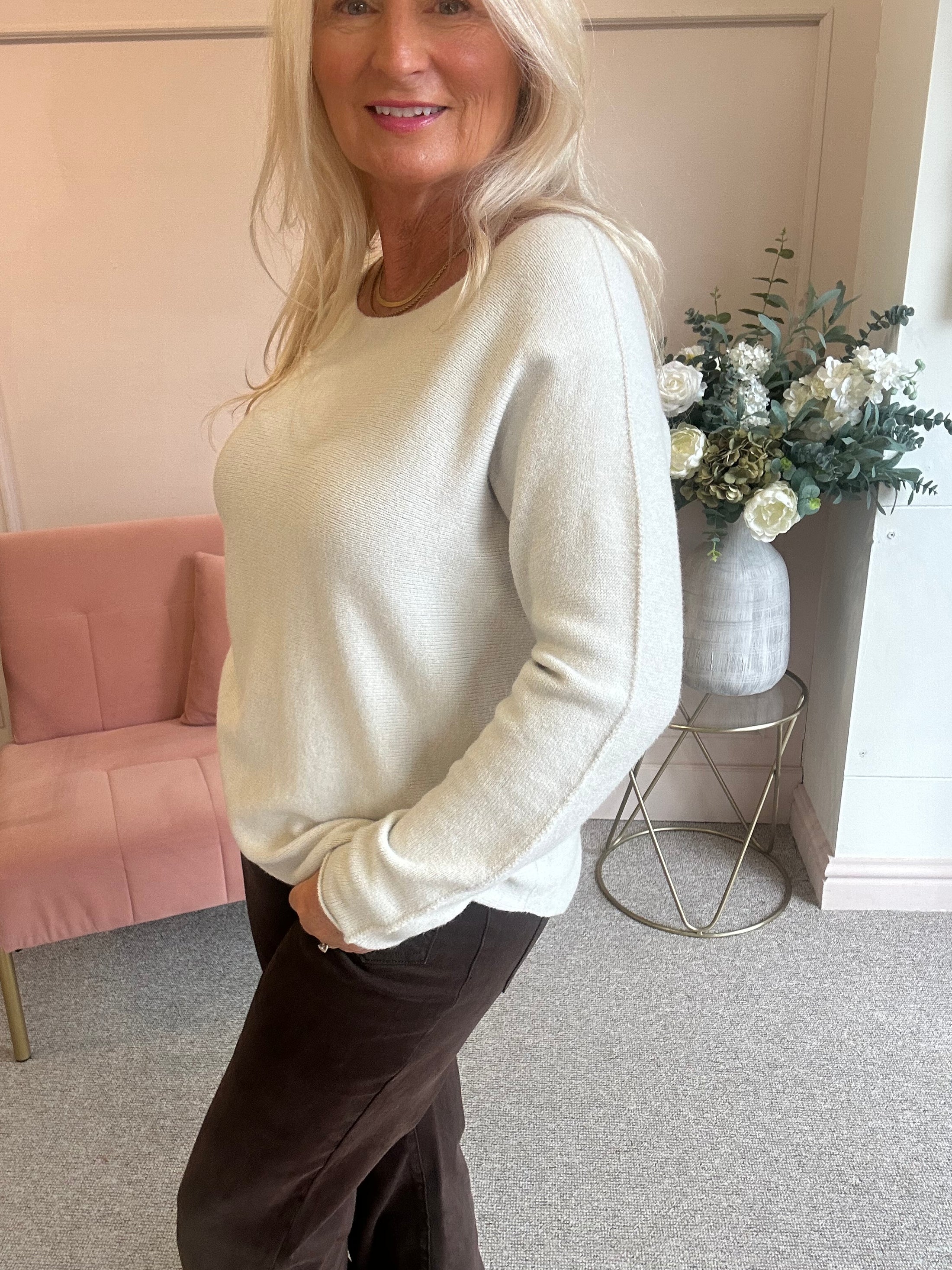 Just a Plain Jumper - Cream