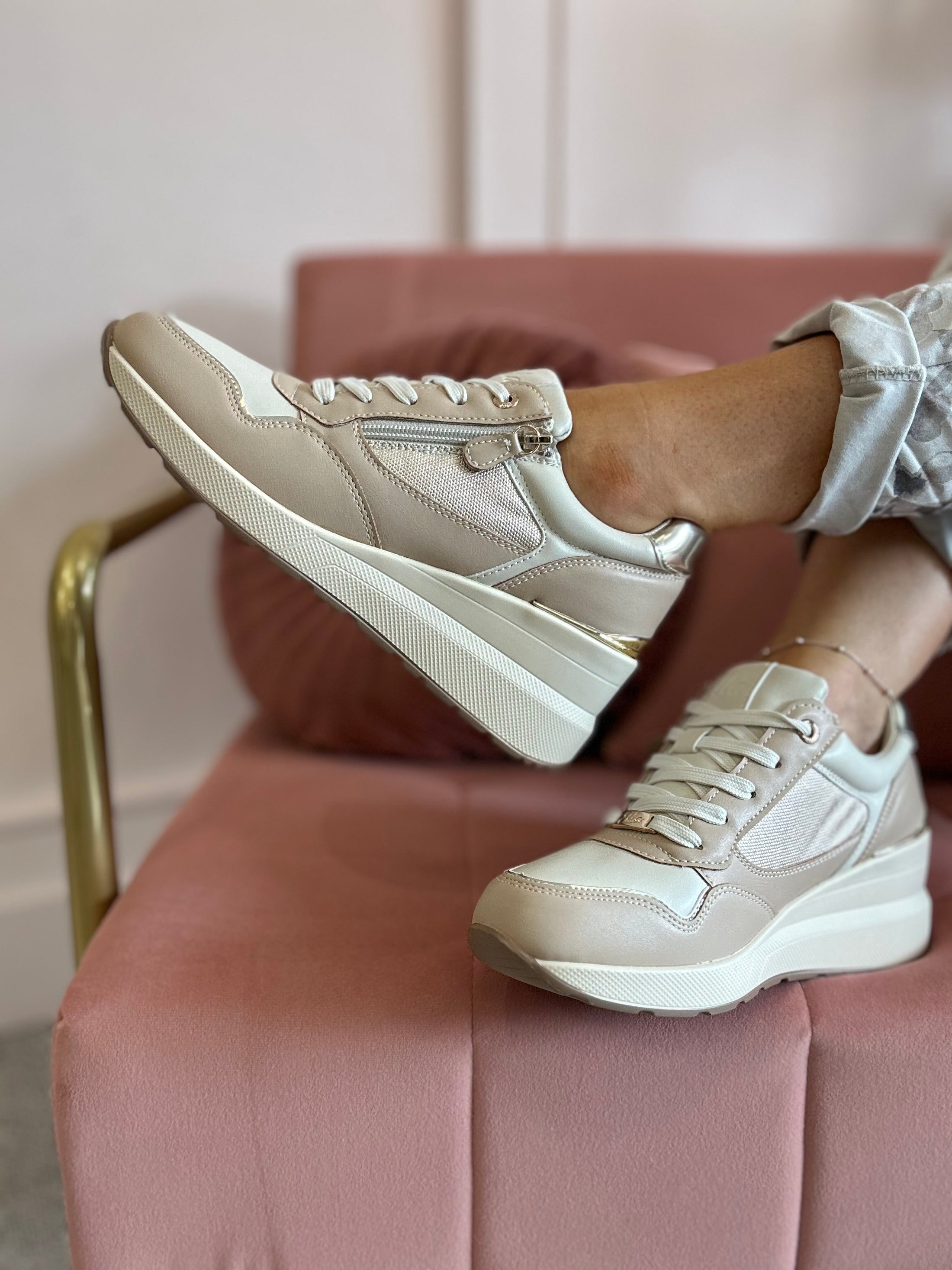 Dallas Trainer - Nude - Wardrobe By Simone