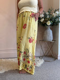 Load image into Gallery viewer, Sunshine Flowers Palazzo Pant - Yellow
