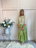 Load image into Gallery viewer, 3 Gold Button Thread Jumper - Gold - Wardrobe By Simone
