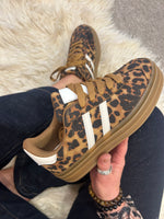 Full Leopard & Chunky Sole Trainer - Leopard - Wardrobe By Simone