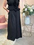 Load image into Gallery viewer, Twinkling & Sparkling Wide Leg Trouser - Black
