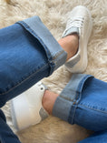 Load image into Gallery viewer, Touch Of Silver Chunky Trainer - White - Wardrobe By Simone

