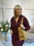 Load image into Gallery viewer, Zip Soft Jumper - Burgundy
