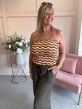 Load image into Gallery viewer, Bandeau Top  - ZigZag
