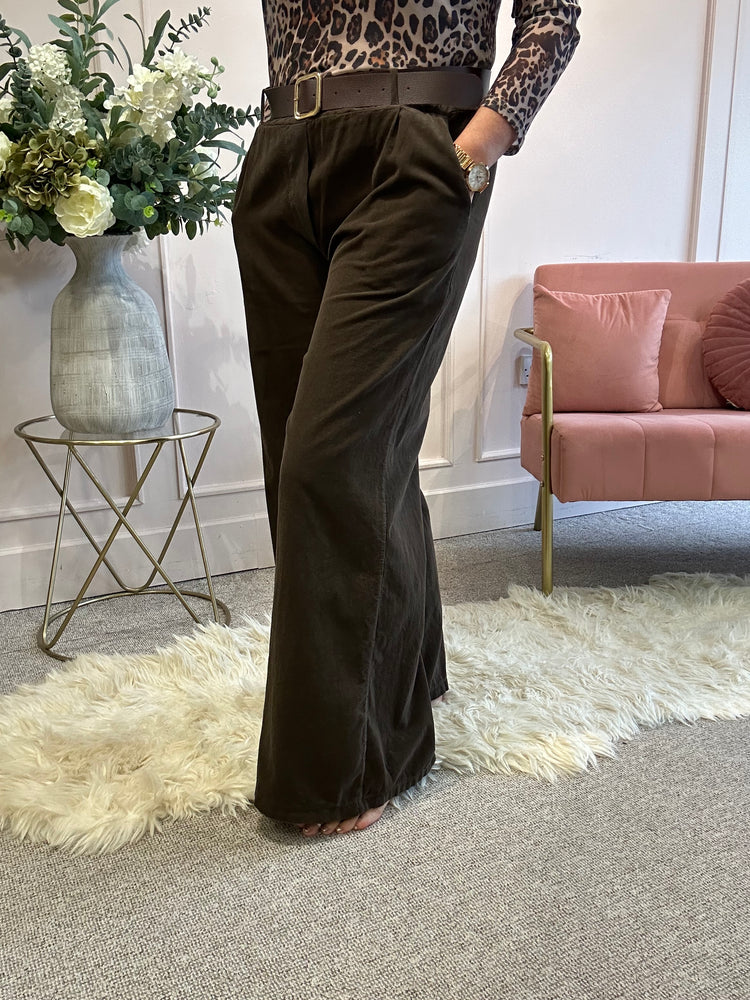 Corduroy Trouser  - Brown