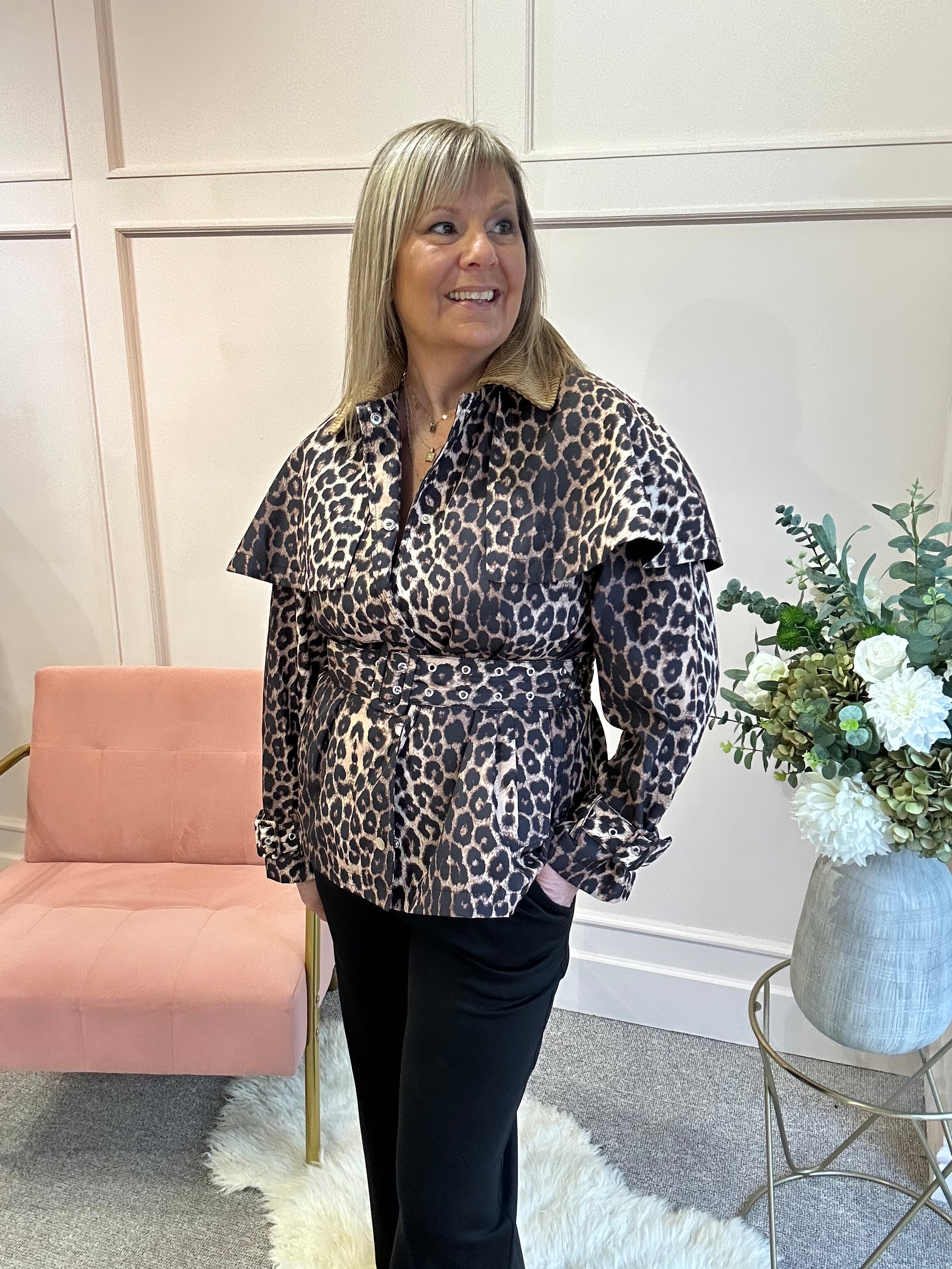 Jacket - Leopard - Wardrobe By Simone