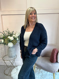 Load image into Gallery viewer, Soft Easy Cardigan - Navy
