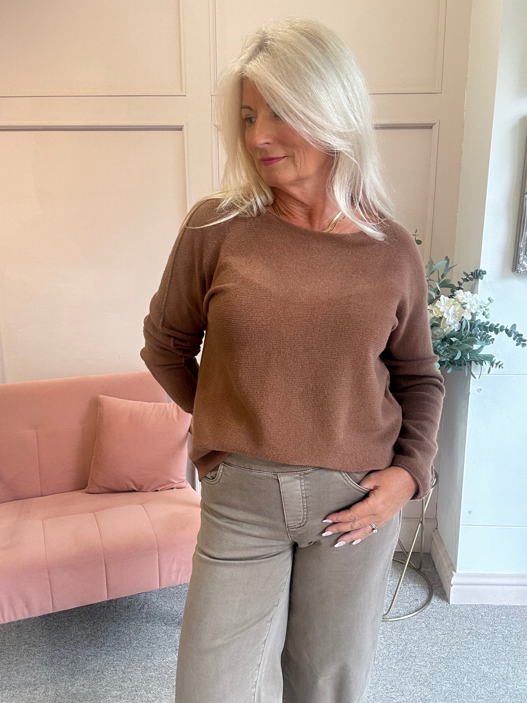 Just a Plain Jumper - Toffee