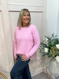 Load image into Gallery viewer, Lace Edge Jumper - Pink
