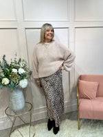 Chunky Knitted Jumper - Pink