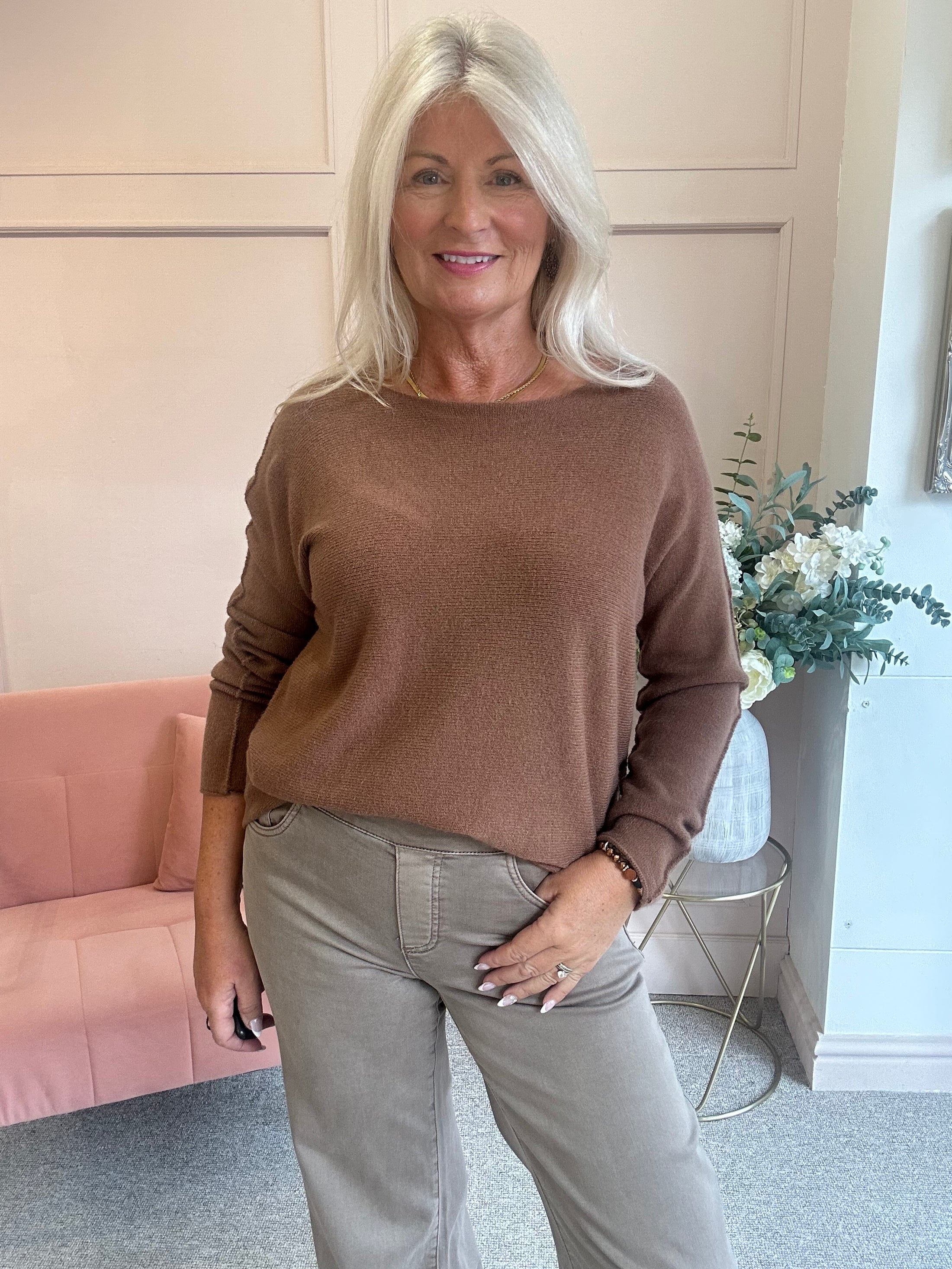 Just a Plain Jumper - Toffee