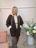 Load image into Gallery viewer, Hoody Smart Jacket  - Brown/Cream
