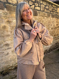 Load image into Gallery viewer, Short Hooded Jacket - Camel
