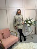 Load image into Gallery viewer, Jumper And Skirt Knitted Set - Brown/Beiges

