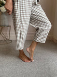 Load image into Gallery viewer, Gingham Pants - Brown One Size
