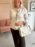Load image into Gallery viewer, Leopard Edge Cardi Jacket - Oatmeal
