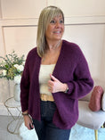 Load image into Gallery viewer, Soft Easy Cardigan - Plum
