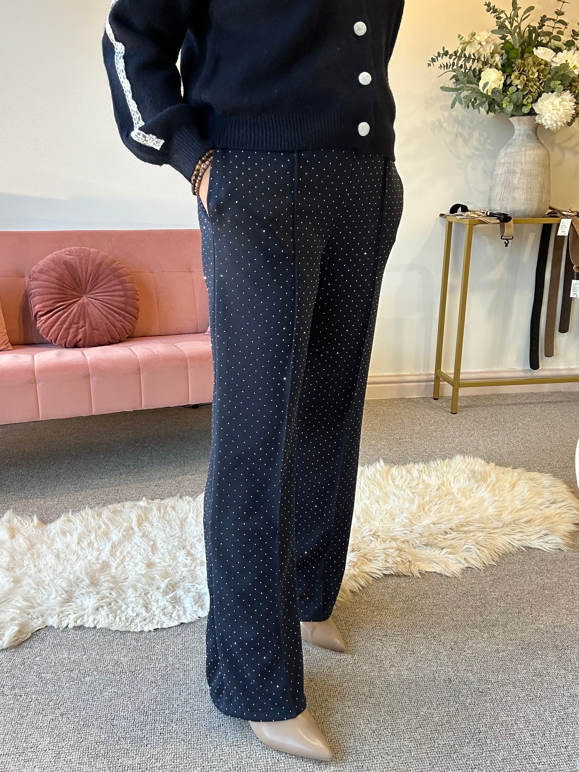 Twinkle Sparkle Pant - Navy