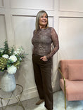 Load image into Gallery viewer, Soft Bambi Mesh Top - Beiges
