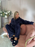Load image into Gallery viewer, Chevron Cosy Lounge Set - Rich Navy
