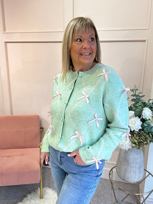 Cute Cardigan - Green