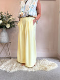 Load image into Gallery viewer, Wide Leg Trouser - Yellow One Size
