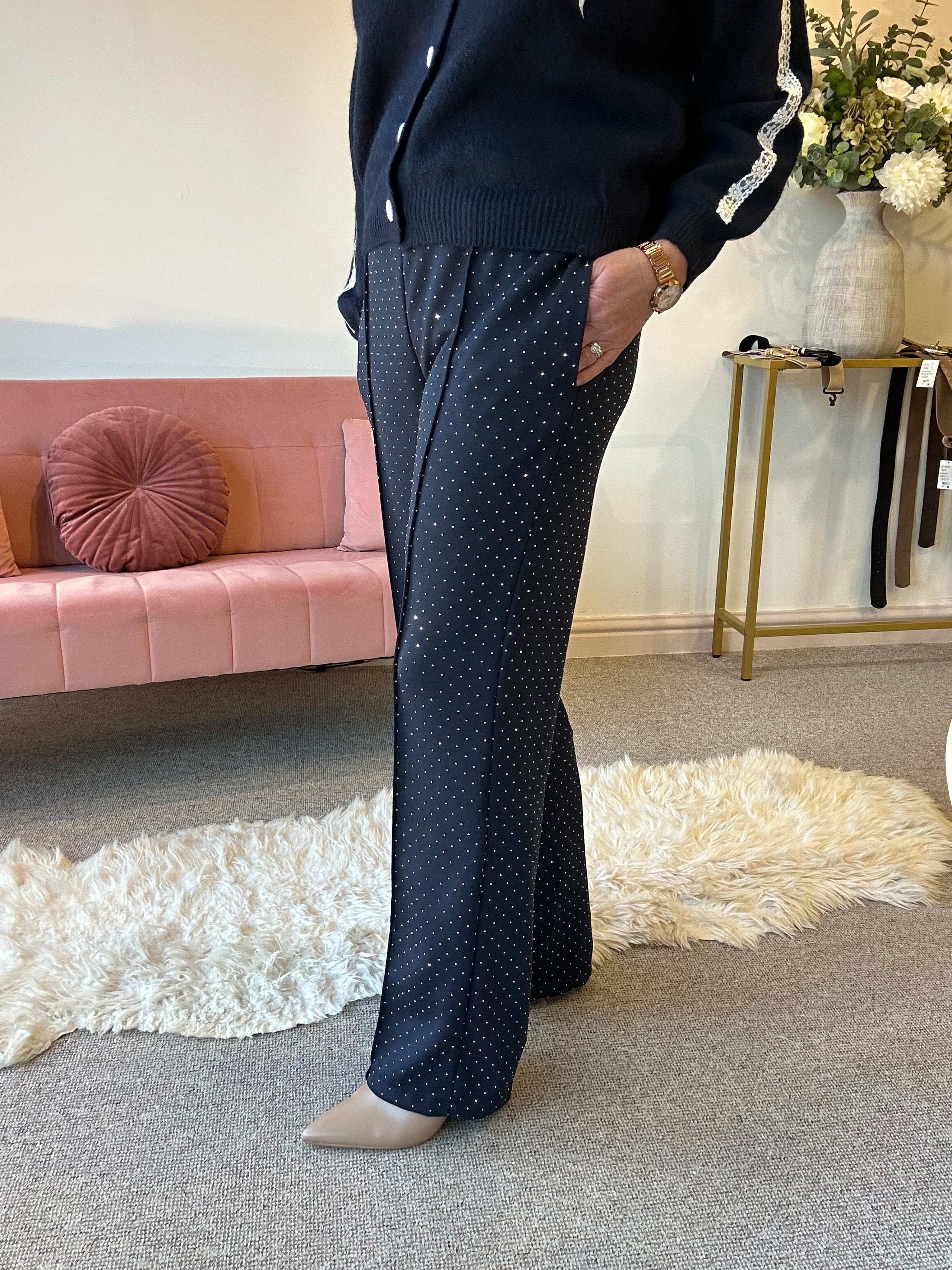 Twinkle Sparkle Pant - Navy