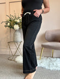 Load image into Gallery viewer, Jean Style Lounge Pant - Black
