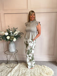 Load image into Gallery viewer, Cute Peplum Top  - Taupe - Wardrobe By Simone
