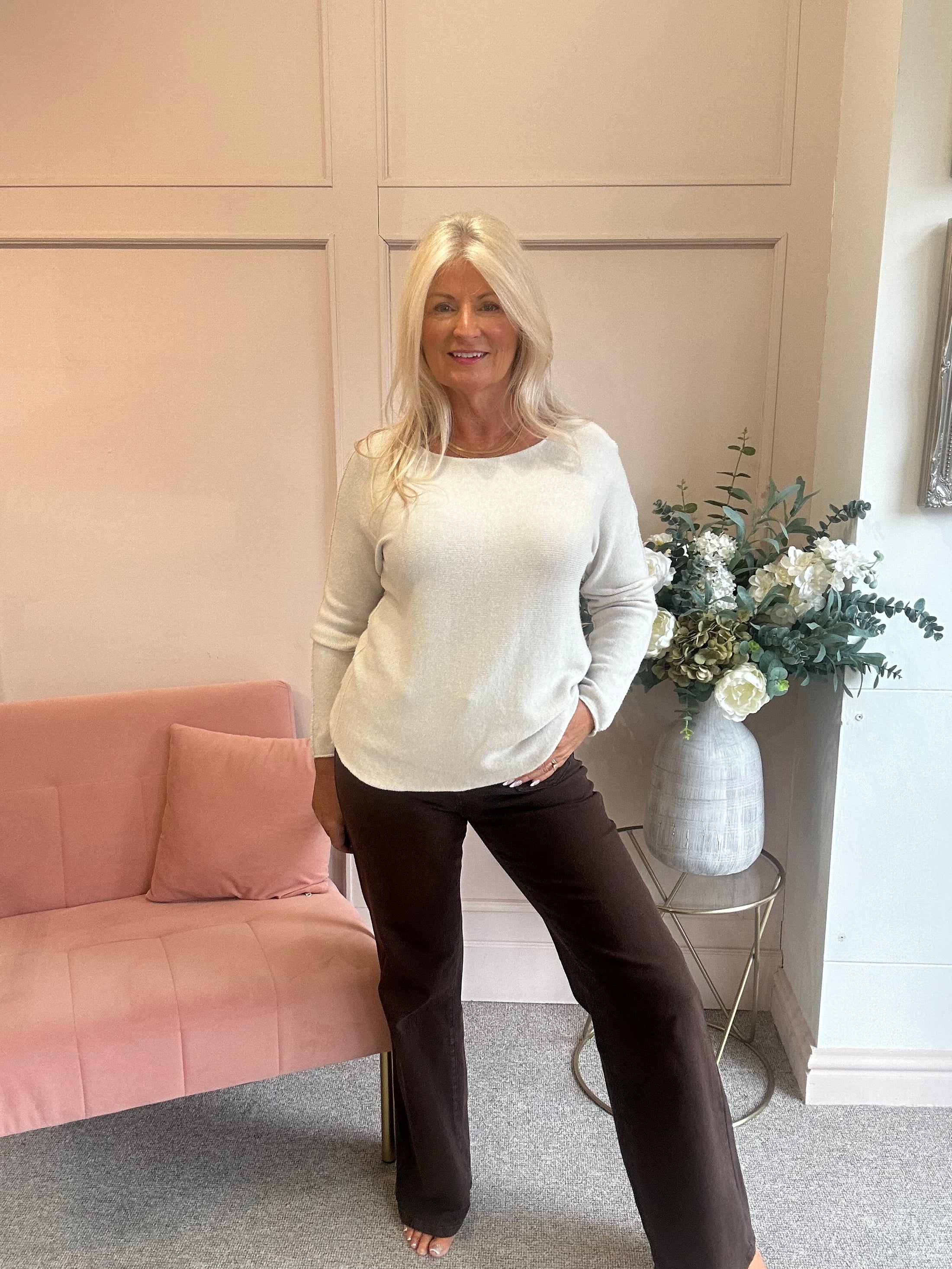 Just a Plain Jumper - Cream