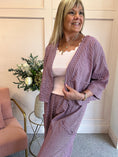 Load image into Gallery viewer, Gingham Little Jacket & Pants Set - Cherry/Pale Pink
